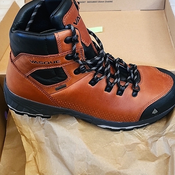 VASQUE ST ELIAS FG GTX COGNAC BOOTS SIZE 11w - Picture 1 of 4